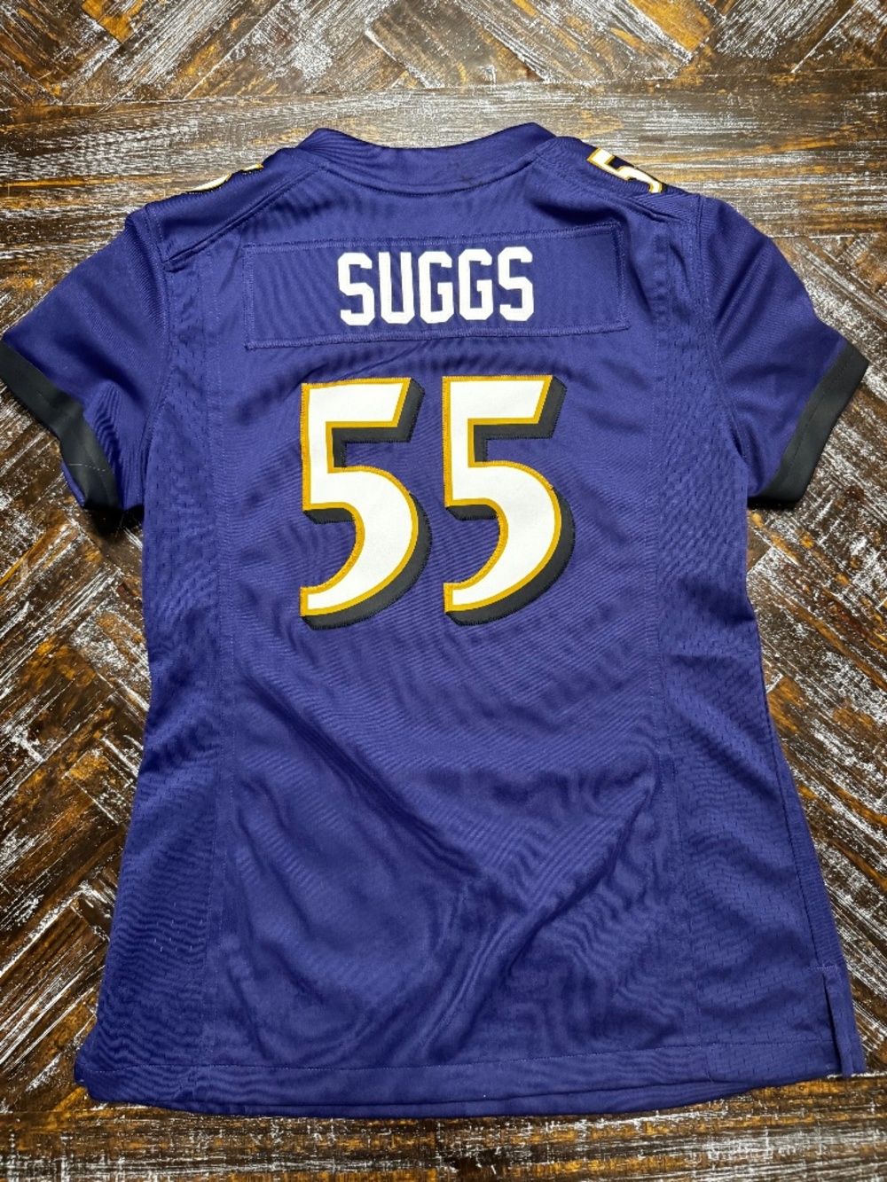 Vintage Nike On Field Baltimore Ravens Terrell Suggs #55 Jersey Women’s Small
